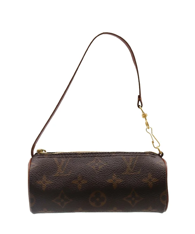 LOUIS VUITTON Monogram Papillon Pouch LV Auth 93147 DXBV0178