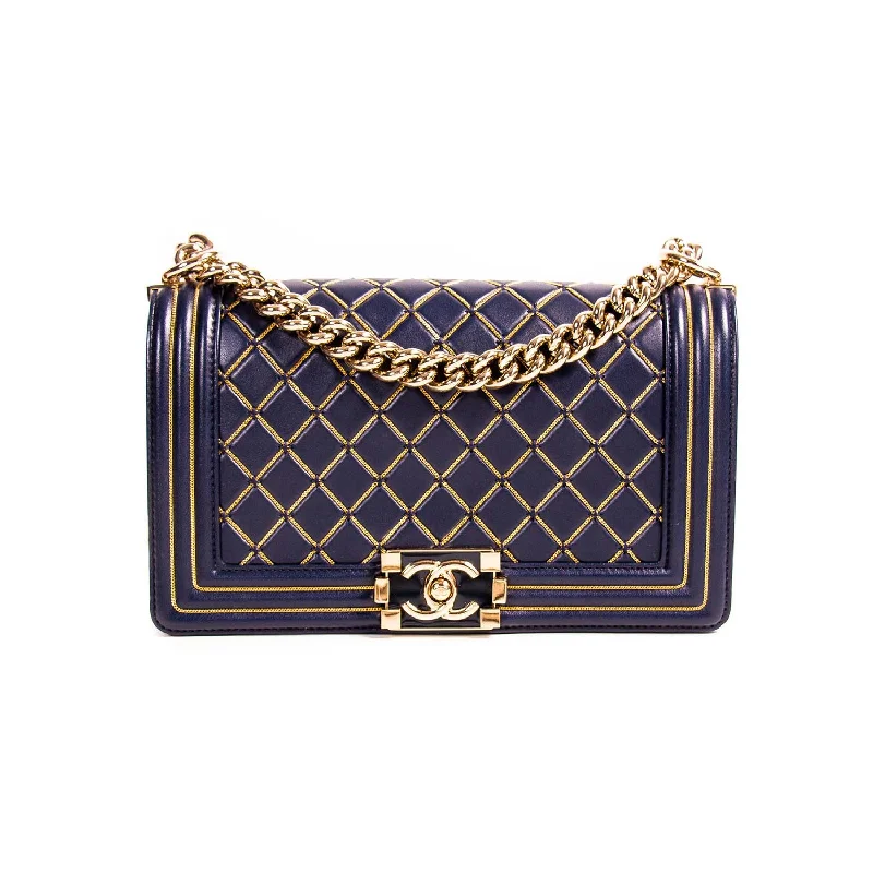 Chanel Boy Embellished Medium Flap Bag