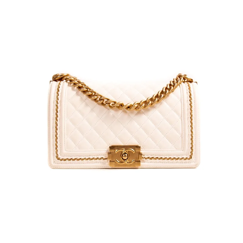 Chanel Boy Embellished Medium Flap Bag