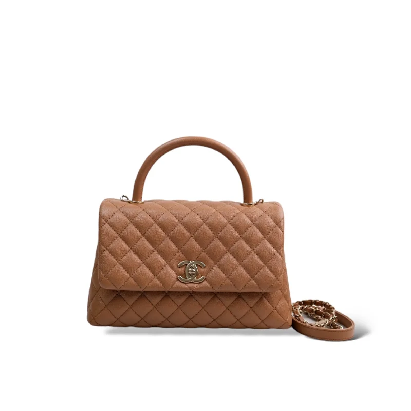 HOLD / Chanel Coco Handle Medium Caramel