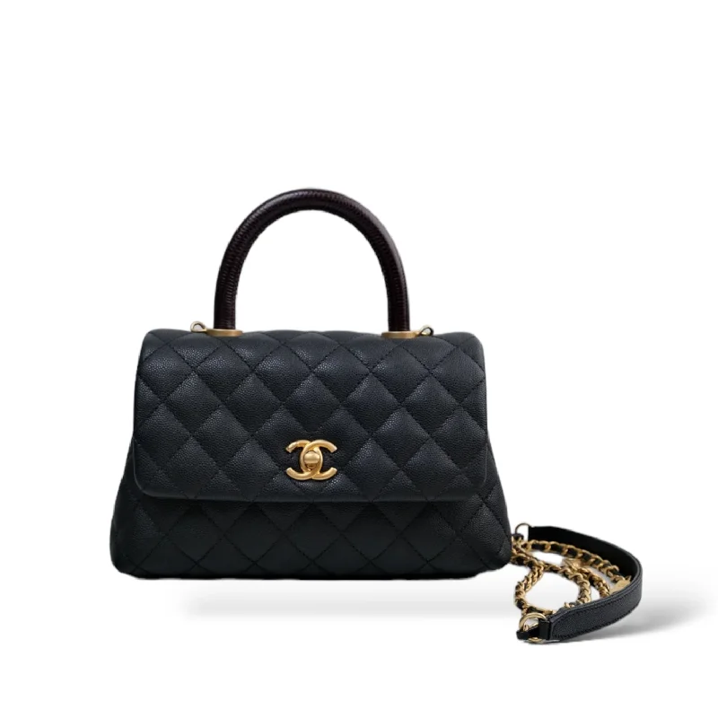 Chanel Coco Handle Small Exotic Handle s29