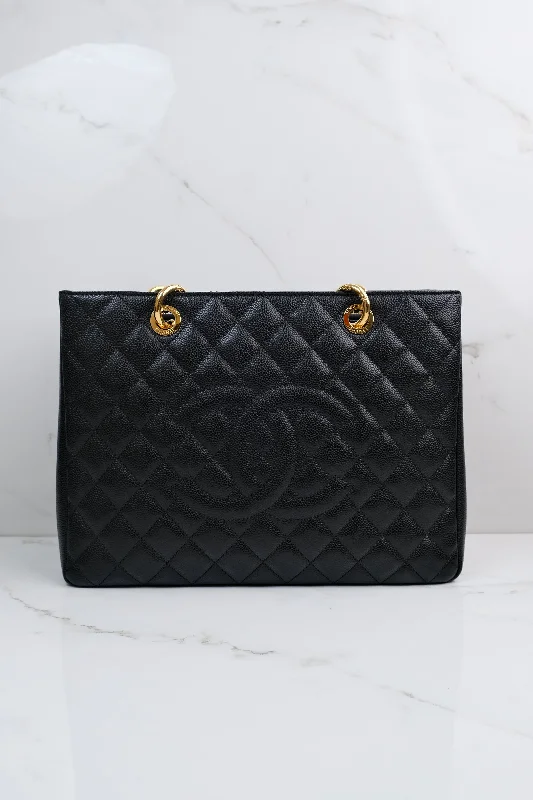 Chanel GST Black GHW