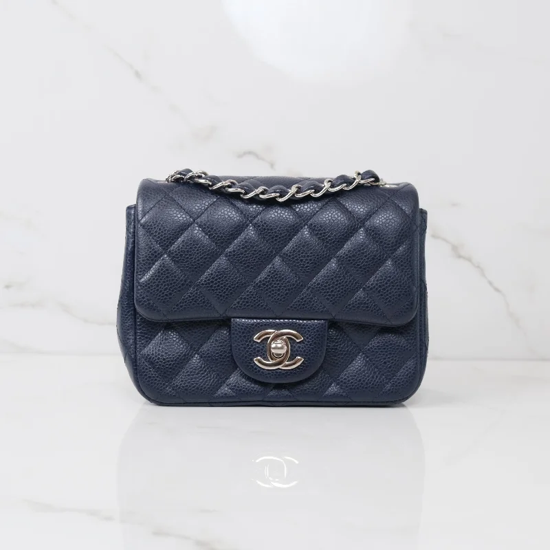 Chanel Mini Square Navy