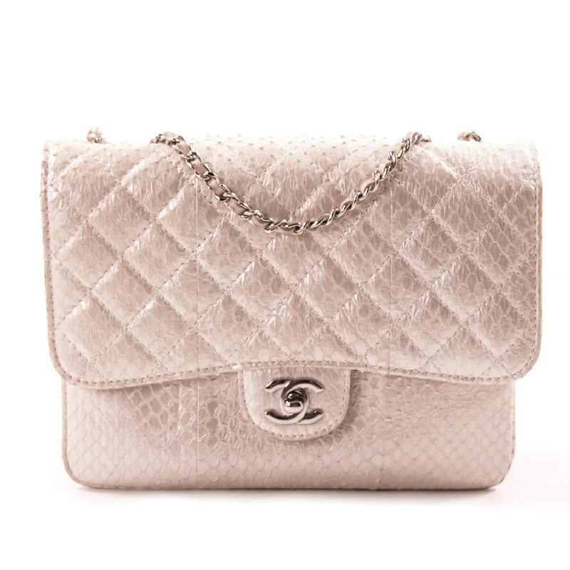 Chanel Python Mini Flap Bag