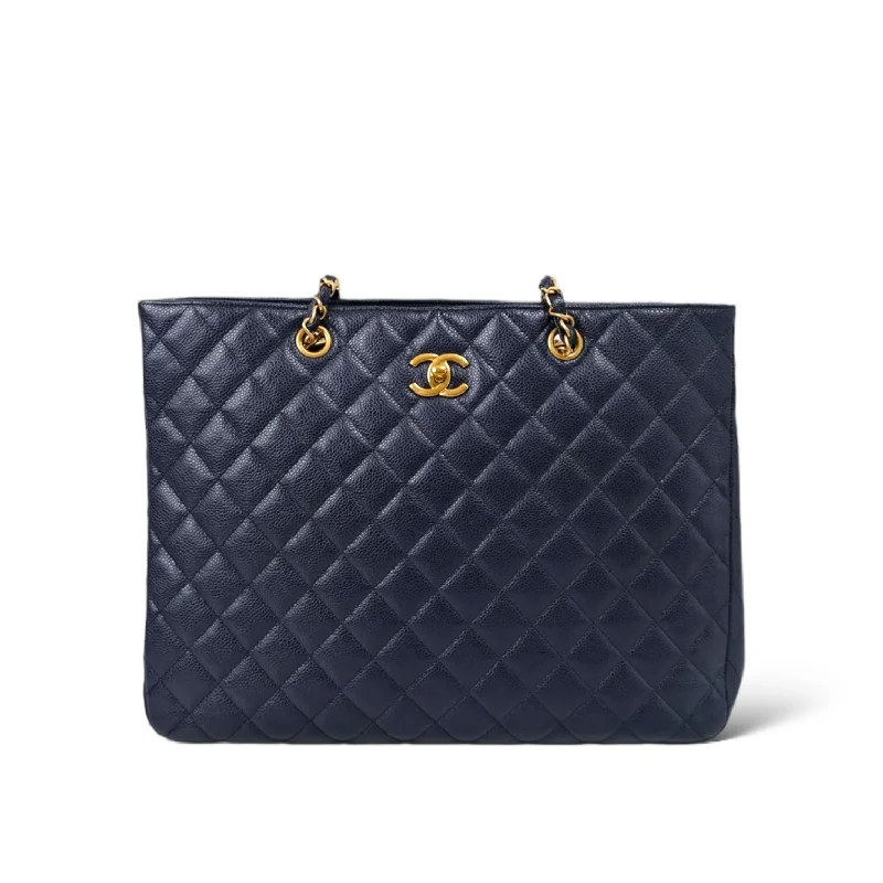 Chanel GST Timeless Caviar Navy - s21 (2016)