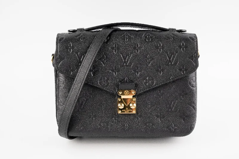 Louis Vuitton Pochette Metis Empreinte Black