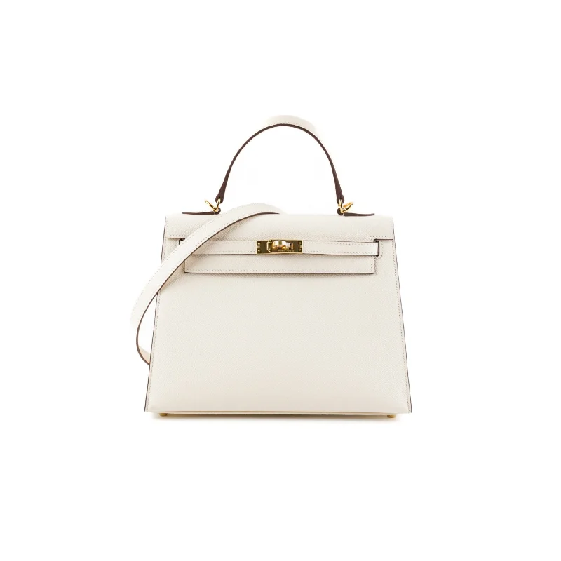 Hermes Kelly 25 Epsom Nata U Stamp (2022)