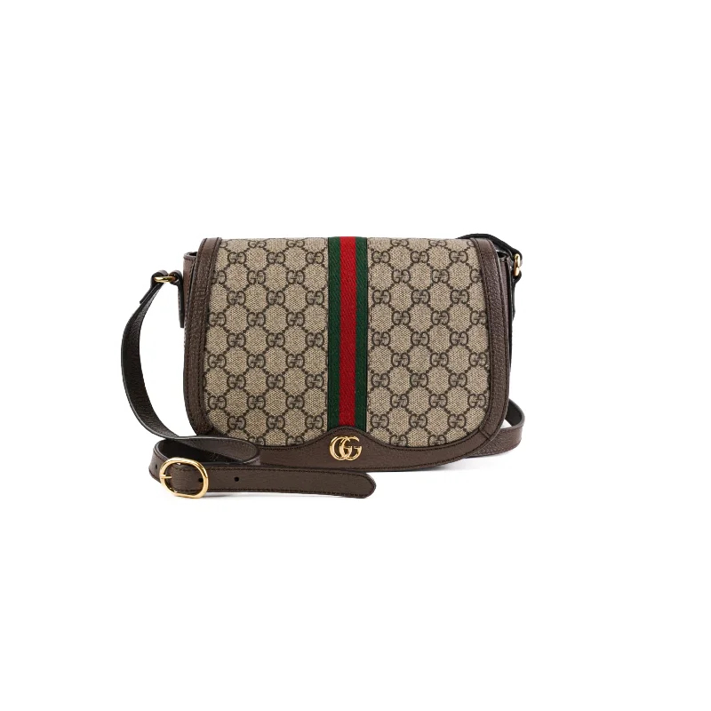 ITEM 17 - Gucci Ophidia Saddle Flap Monogram