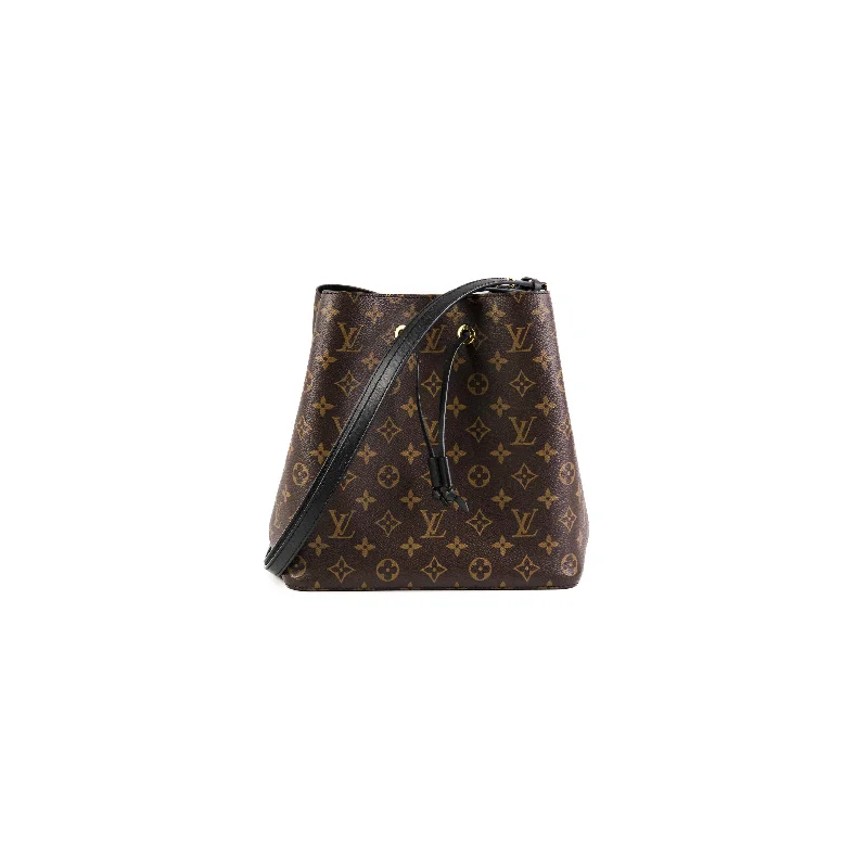 Louis Vuitton Neo Noe Black Monogram Shoulder Bag