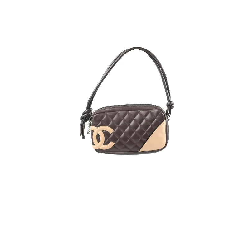 Chanel Rue Cambon Pochette Brown