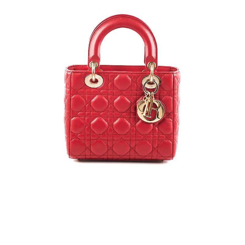 Dior Small Lady Dior Red