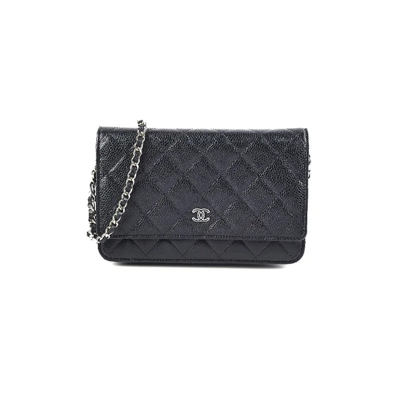 Chanel Wallet On Chain WOC Caviar Black Bag