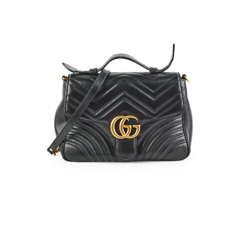 Gucci Marmont Small Top Handle Bag