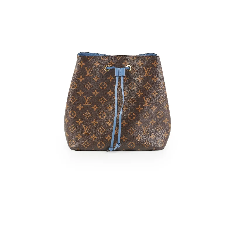 Louis Vuitton Neo Noe Blue Monogram Bag