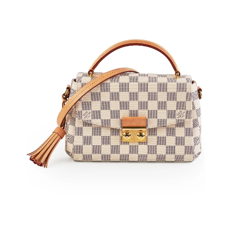 Louis Vuitton Croisette Damier Azur Crossbody BAG