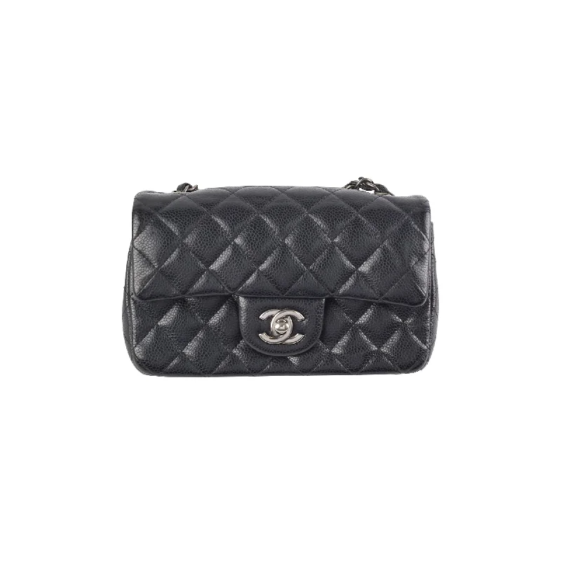 Chanel Mini Rectangular Black Caviar