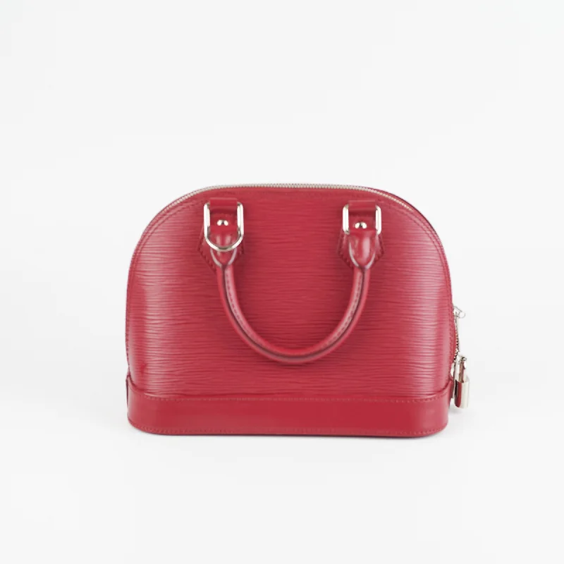 Louis Vuitton Epi Alma BB Red