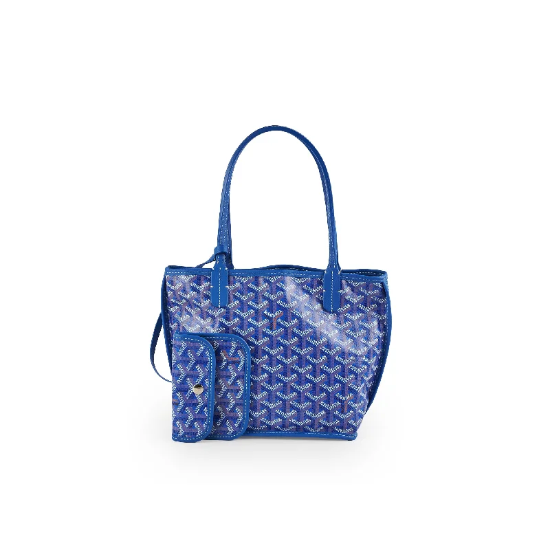 Goyard Anjou Mini Tote Blue