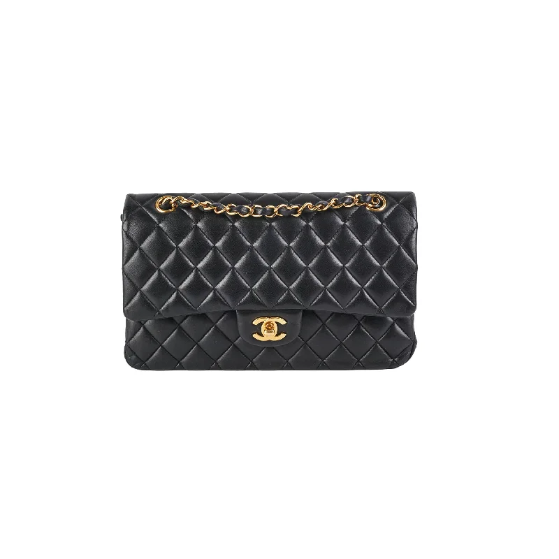 Chanel Classic Flap M/L Lambskin Black