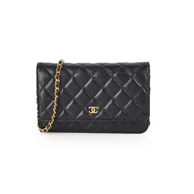 Chanel Wallet On Chain Caviar Black