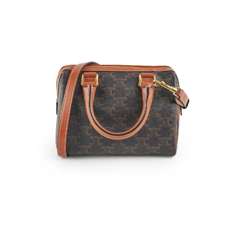 Celine Small Boston Cuir Triomphe