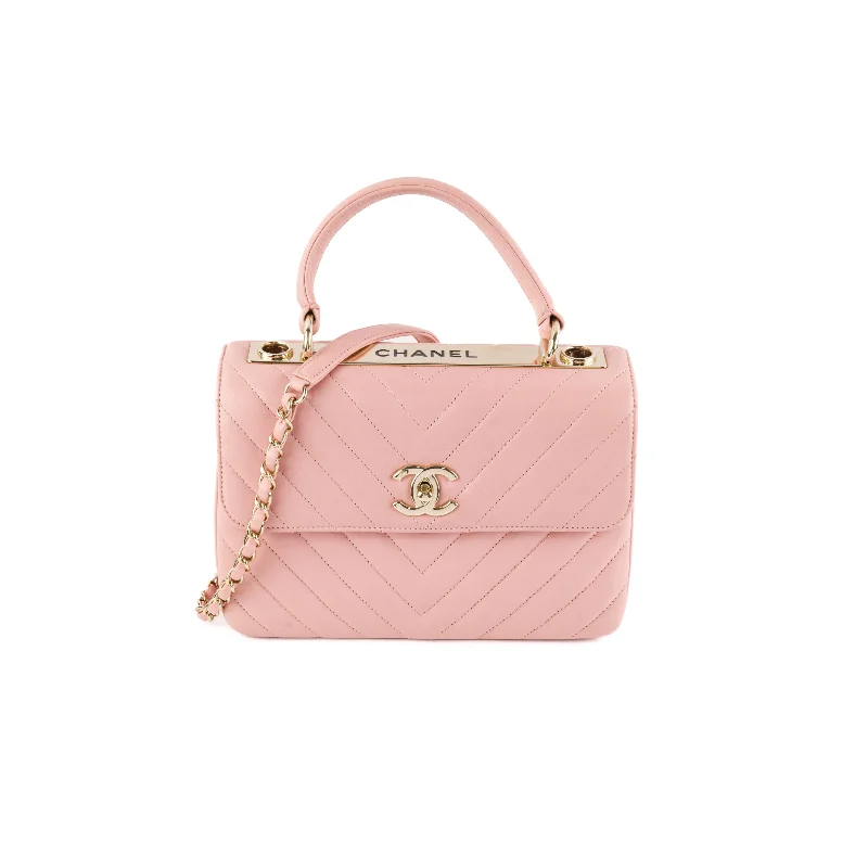 ITEM 16 - Chanel Chevron Trendy CC Small Pink