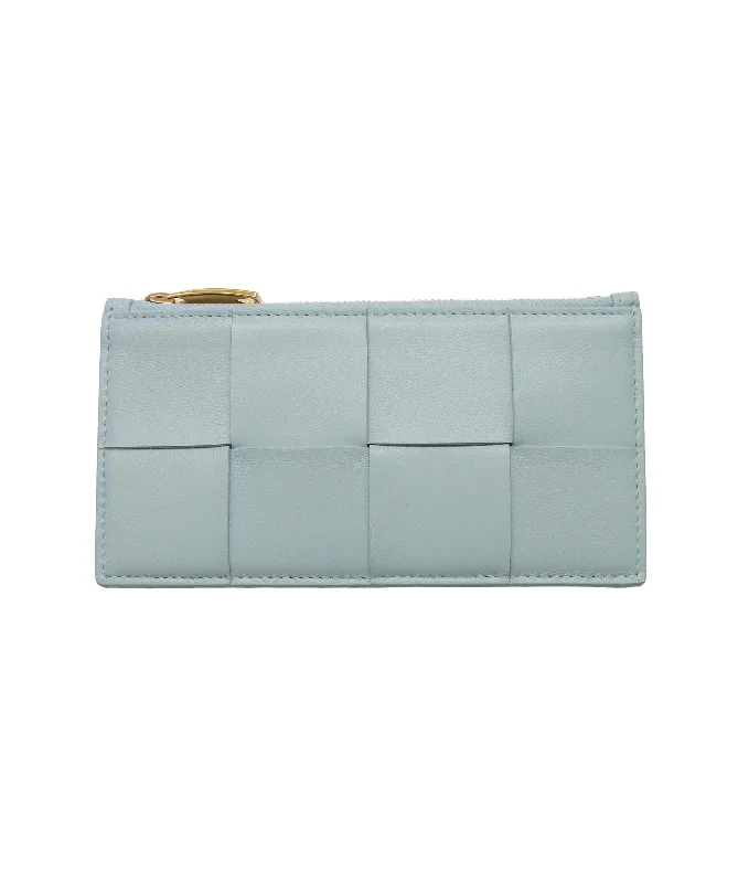 Bottega Veneta Baby Blue Coin Pouch - DXBS1071