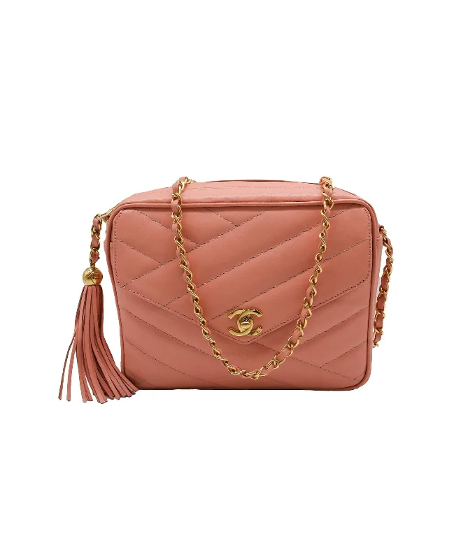 Chanel Bias Stitch Chain Shoulder Bag - DXBS1418