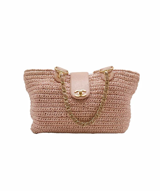 Chanel Vintage Straw Tote Bag - DXBS1287