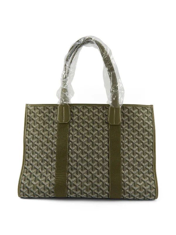 GOYARD Villette Jaquard MM Tote Bag in Khaki