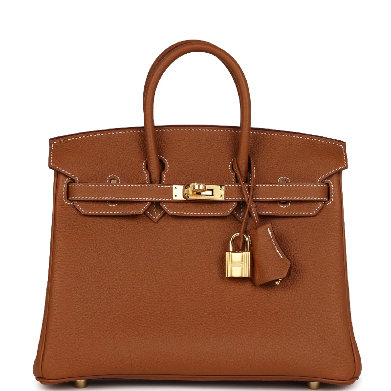 Hermes Birkin 25 Gold Togo Gold Hardware