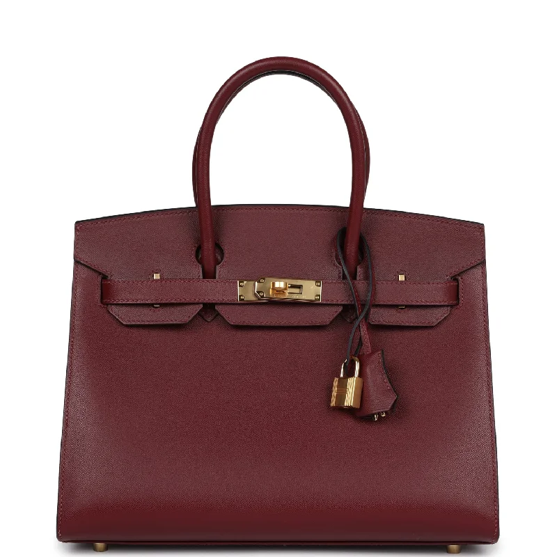 Hermes Birkin Sellier 30 Rouge H Madame Gold Hardware