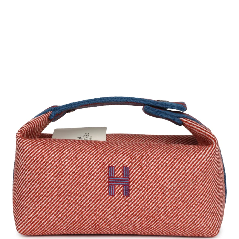 Hermes Bride-a-Brac PM Tomette Natte Canvas Palladium Hardware