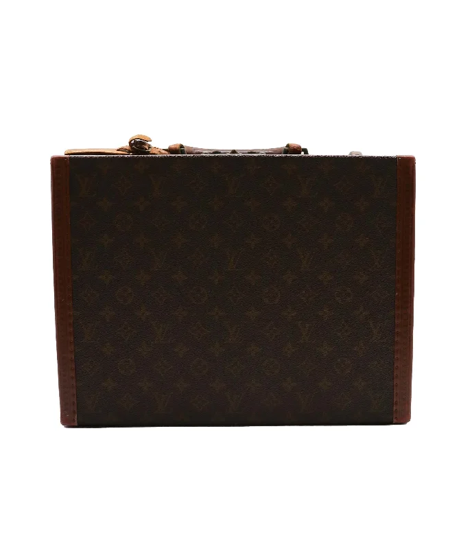 LOUIS VUITTON Monogram President Attache Case Vintage LV Auth 22458A DXBV0054