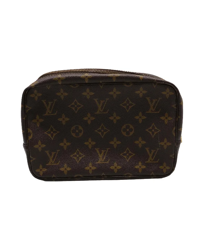 LOUIS VUITTON Monogram Trousse Toilette 23 Clutch Bag M47524 LV Auth 57483 DXBV0045