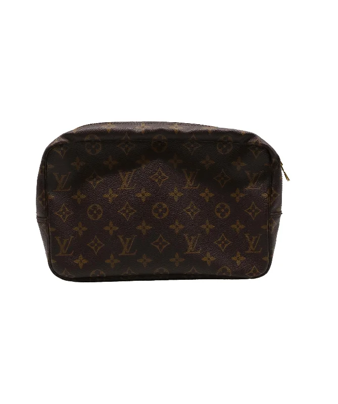 LOUIS VUITTON Monogram Trousse Toilette 28 Clutch Bag M47522 LV Auth 78633 DXBV0051